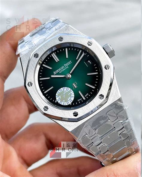 audemars piguet jumbo green|Audemars Piguet jumbo extra thin.